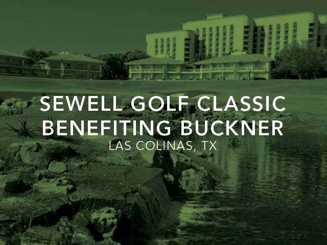 SEWELL GOLF CLASSIC BENEFITING BUCKNER